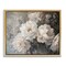 Stupell Industries White Florals Vintage Floater Framed Canvas Wall Art Design by Petal Prints Design
